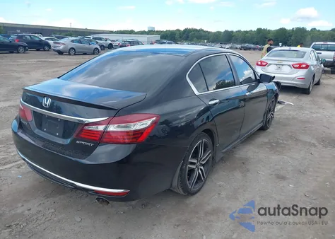 2016 Honda Accord Sport из США, поврежденный, VIN 1HGCR2F57GA023945